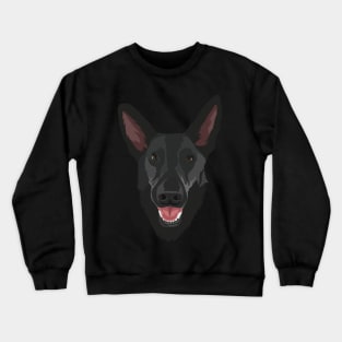 dog face 1 Crewneck Sweatshirt